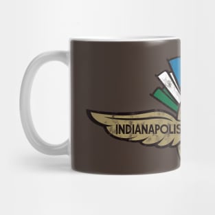 Indianapolis Motor Speedway Distressed Logo Mug